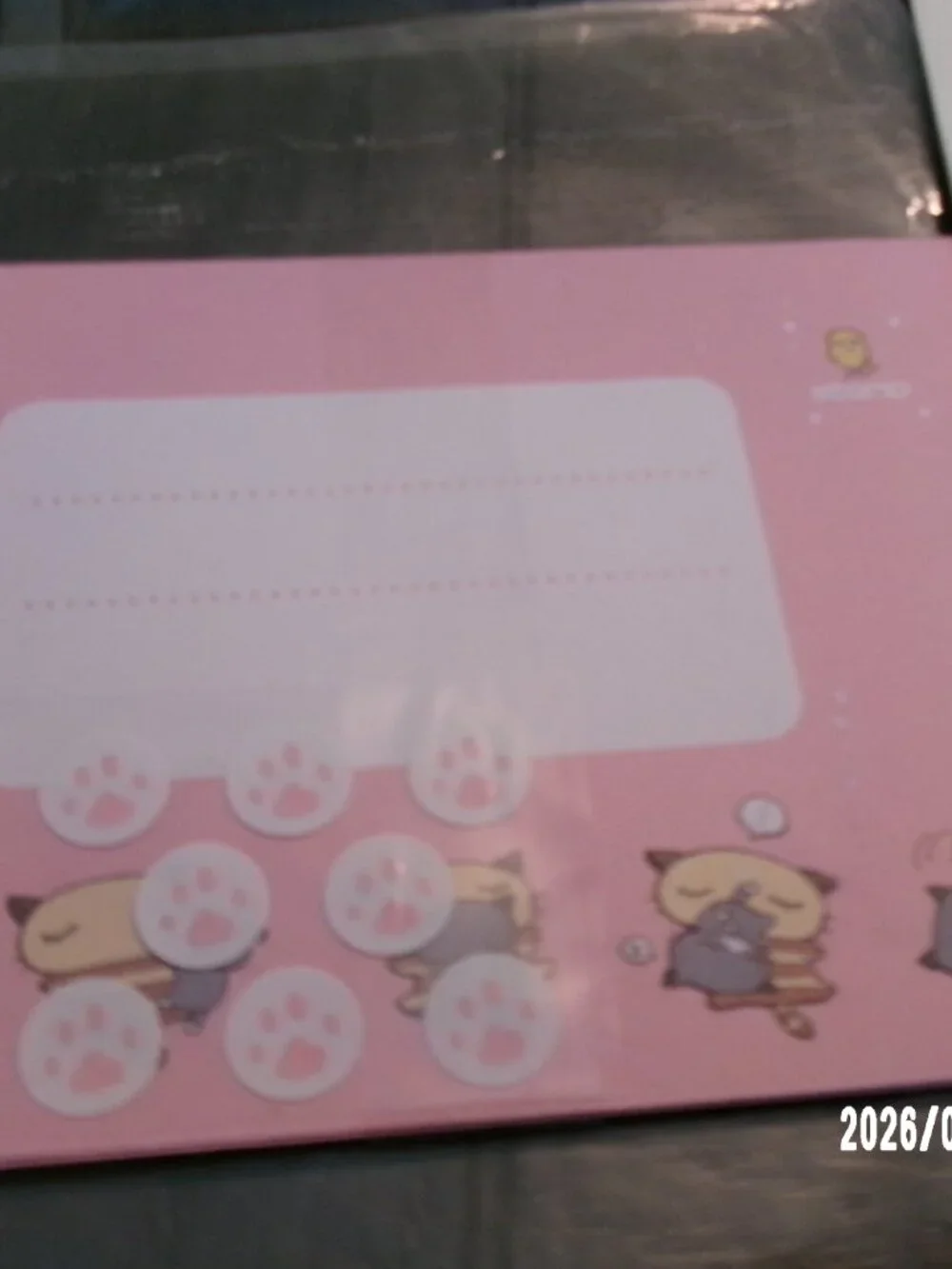 2000 Sanrio Nemukko Nyaago stationery set from Japan Heisei Retro Qty in List